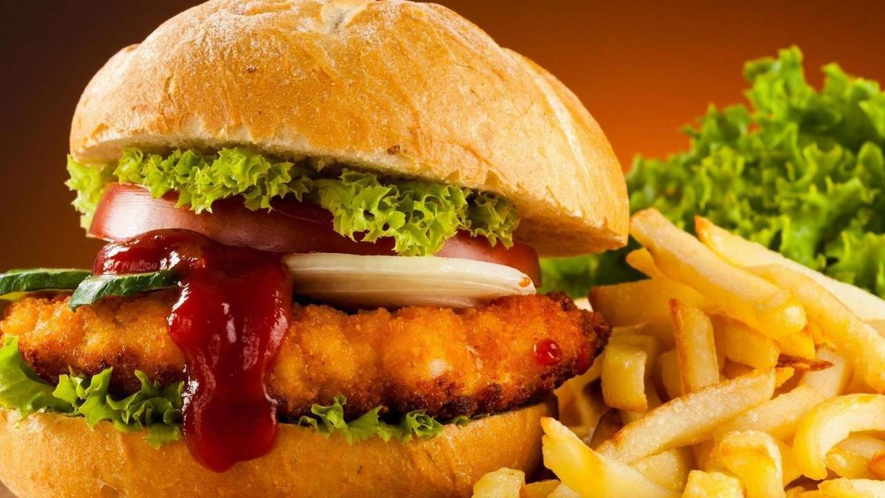 Crispy Chicken Sandwich pussel på nätet
