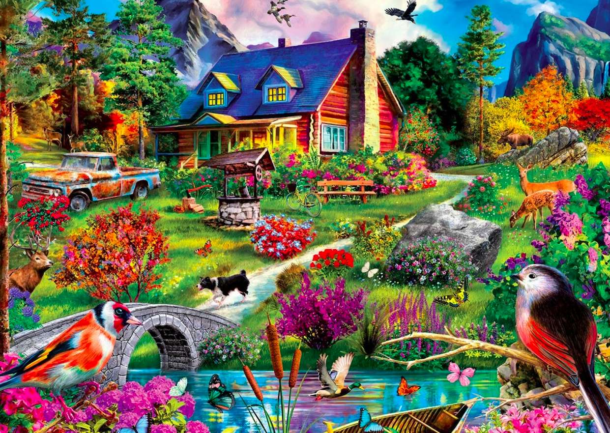 Hillside Cottage jigsaw puzzle online