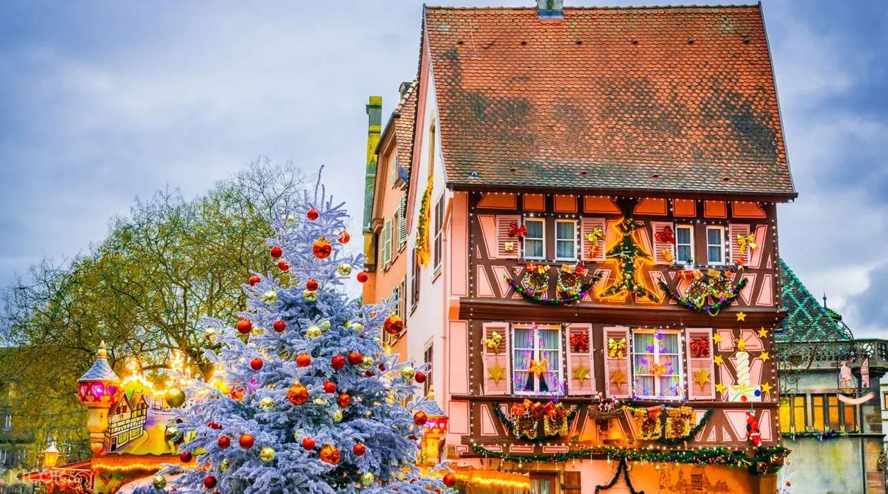 Kerst in Colmar online puzzel
