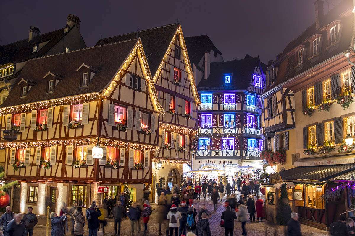 Kerst in Colmar online puzzel