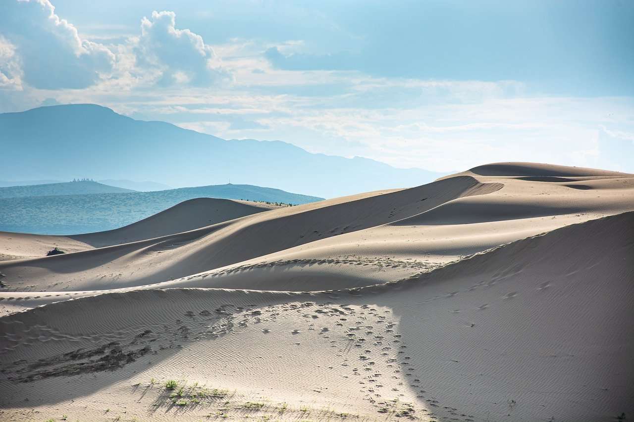 Dunes de sable puzzle en ligne