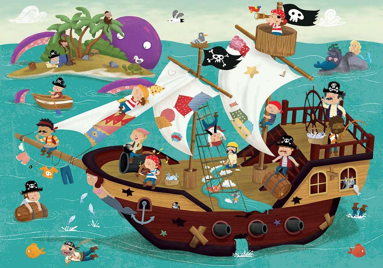 piraten puzzel legpuzzel online