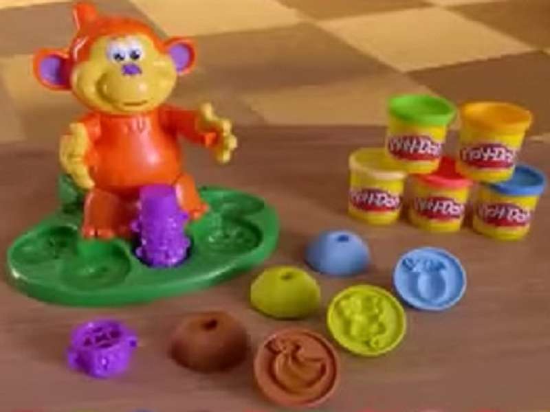 play-doh coco nutty monkey пазл онлайн