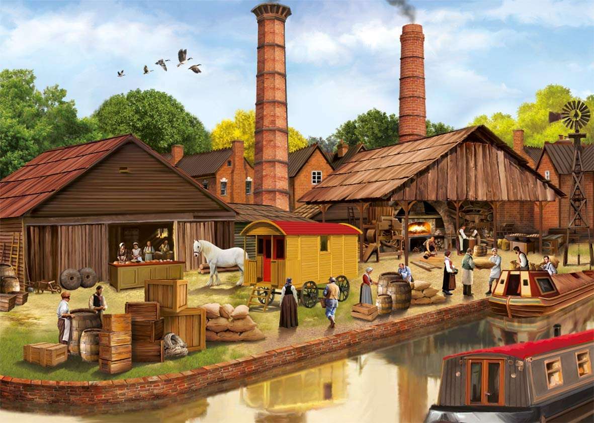 The mill and bakeries jigsaw puzzle online