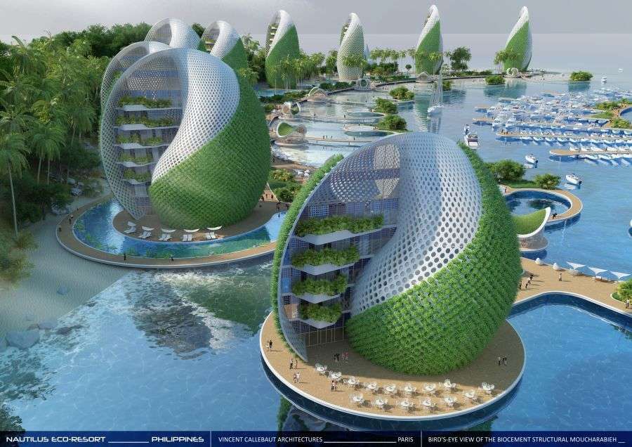Курорт на Филиппинах - Nautilus Eco пазл онлайн