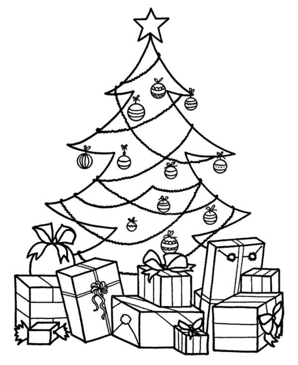Vánoční strom online puzzle