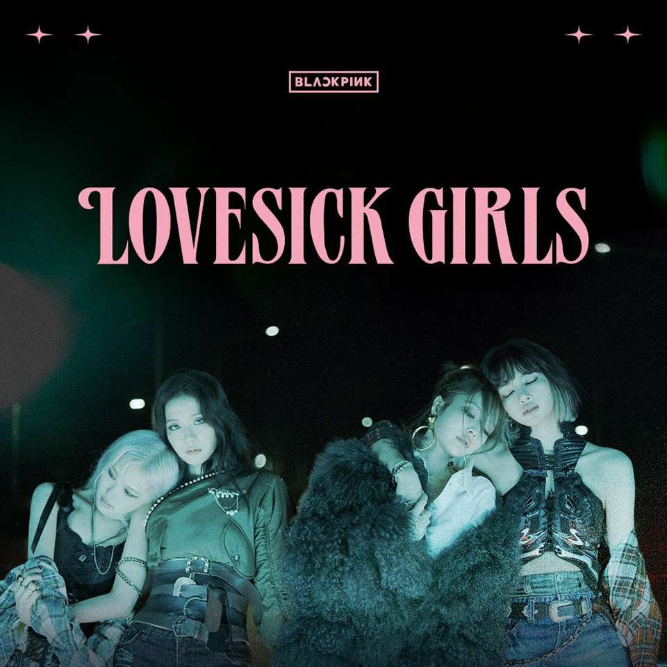 BlackPink Lovesick Girls pussel på nätet