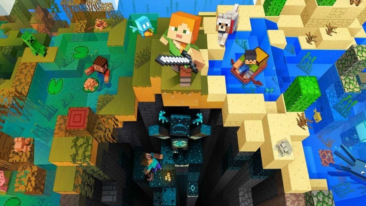 Aktualizace Minecraft: The Wild online puzzle