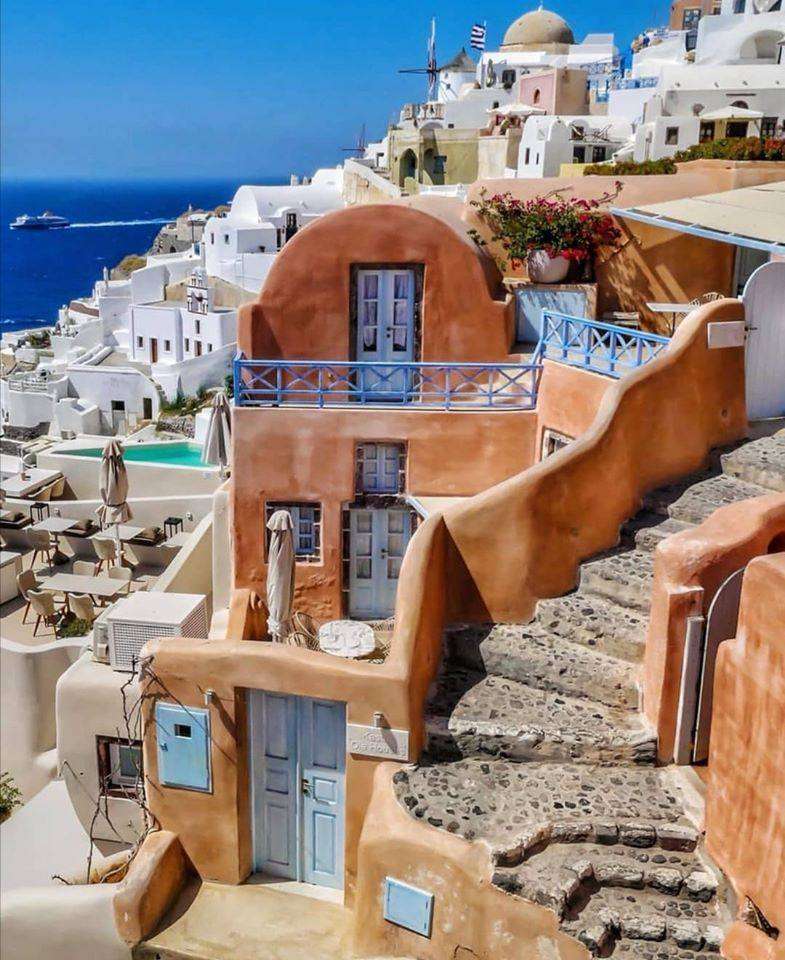 Santorini, Greece online puzzle