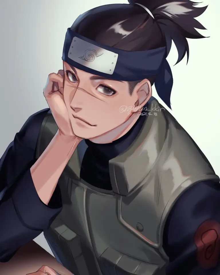 Iruka Umino Anime Manga Fan art Character, Anime, television, manga, human  png