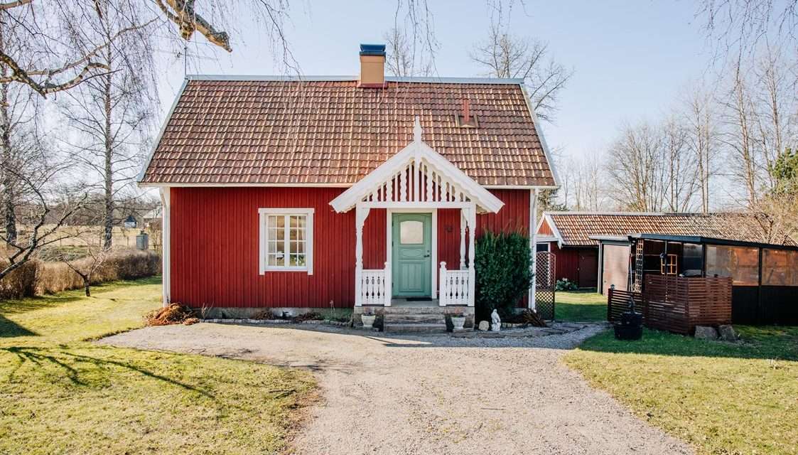 Skandinávská chata skládačky online