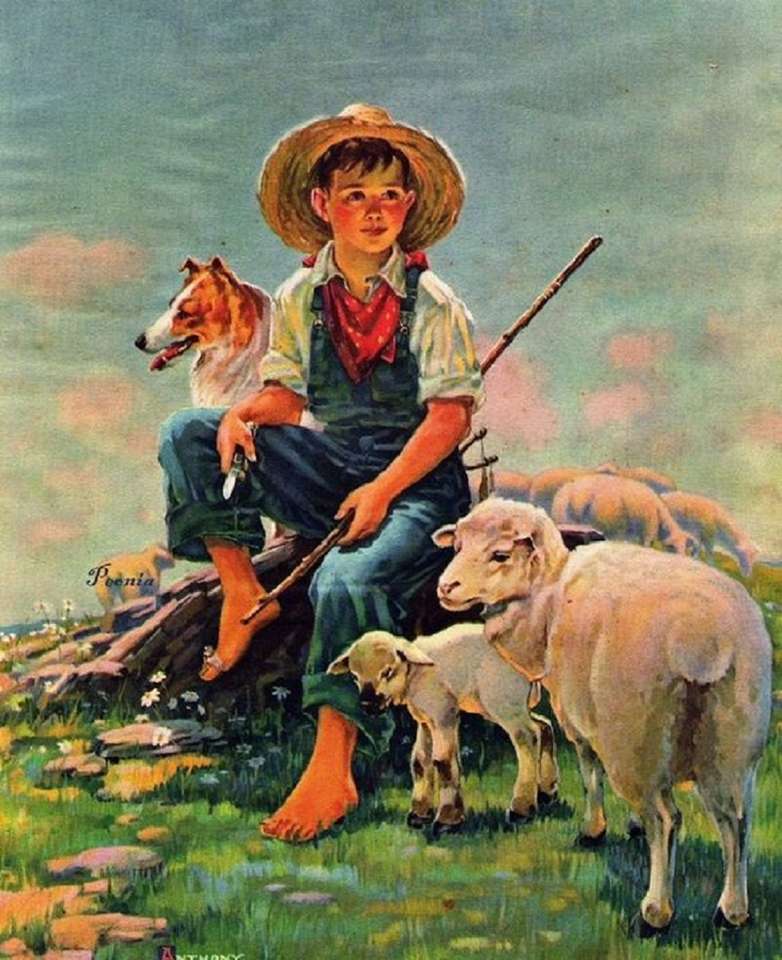 若い羊飼い オンラインパズル