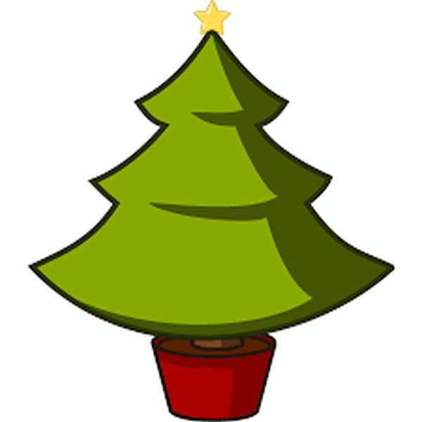 Коледно дърво онлайн пъзел