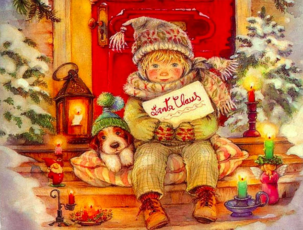 sto aspettando S. Babbo Natale - ce l'hanno tutti i bambini :) puzzle online