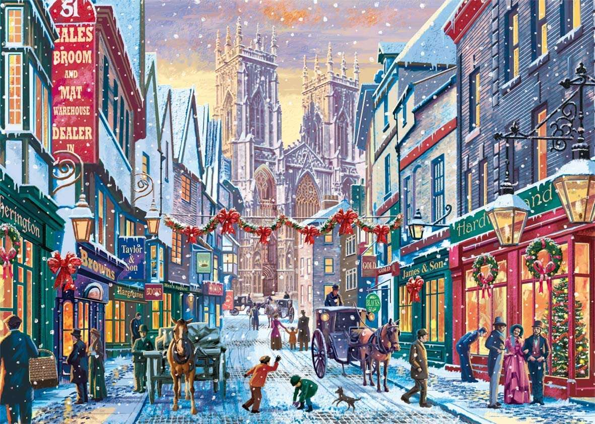 God jul i York pussel på nätet