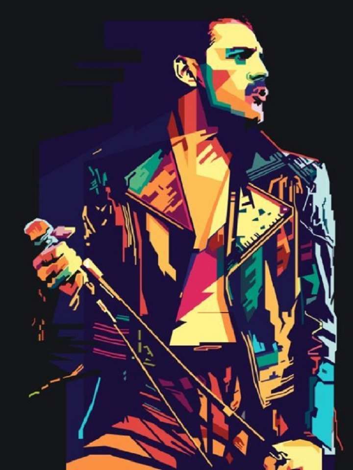 Freddie Mercury online puzzel