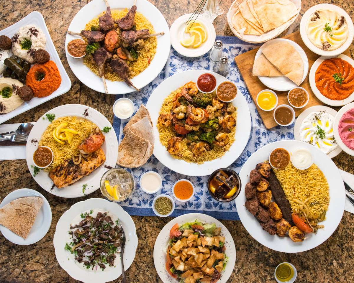 Middle East Food jigsaw puzzle online