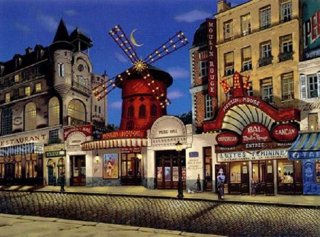 Moulin Rouge - Paris jigsaw puzzle online