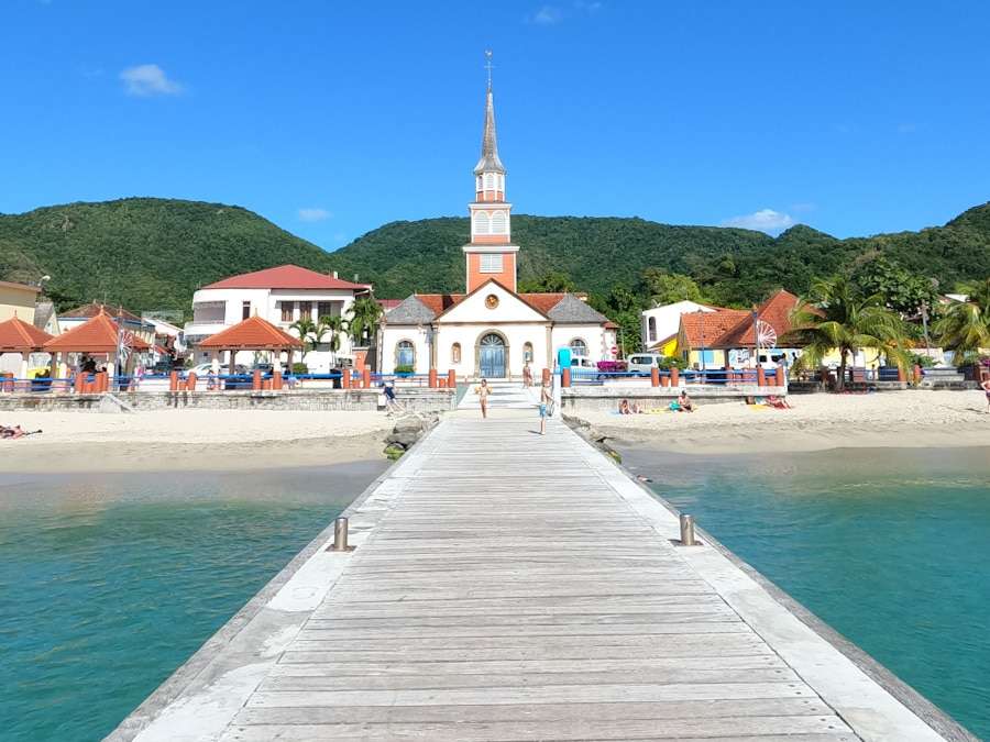 Land view from the pier jigsaw puzzle online