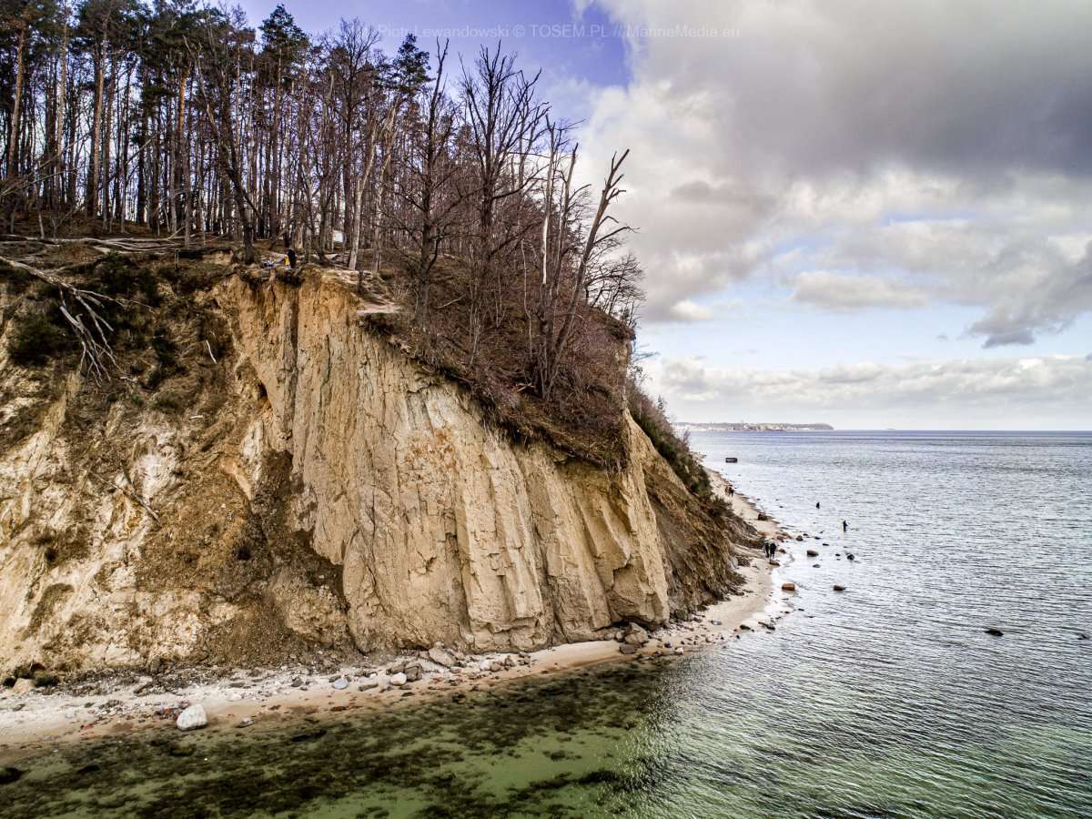 Cliff in Gdynia online puzzle