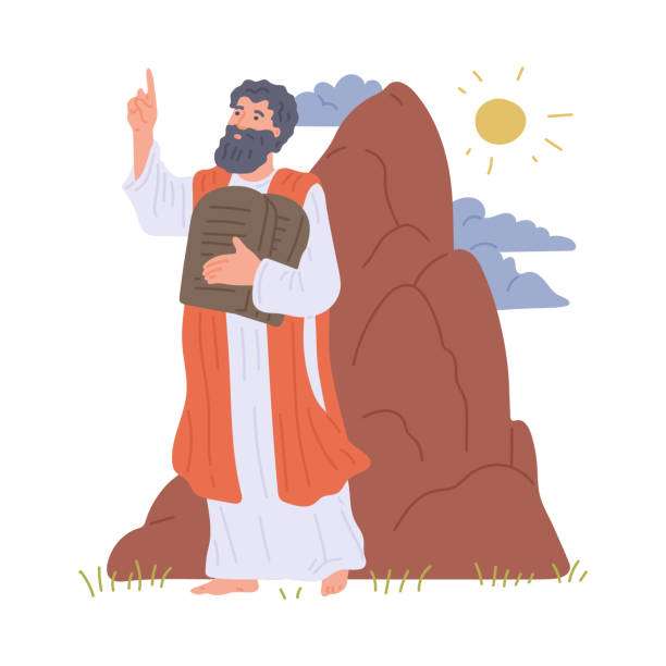 Moisés y los mandamientos rompecabezas en línea