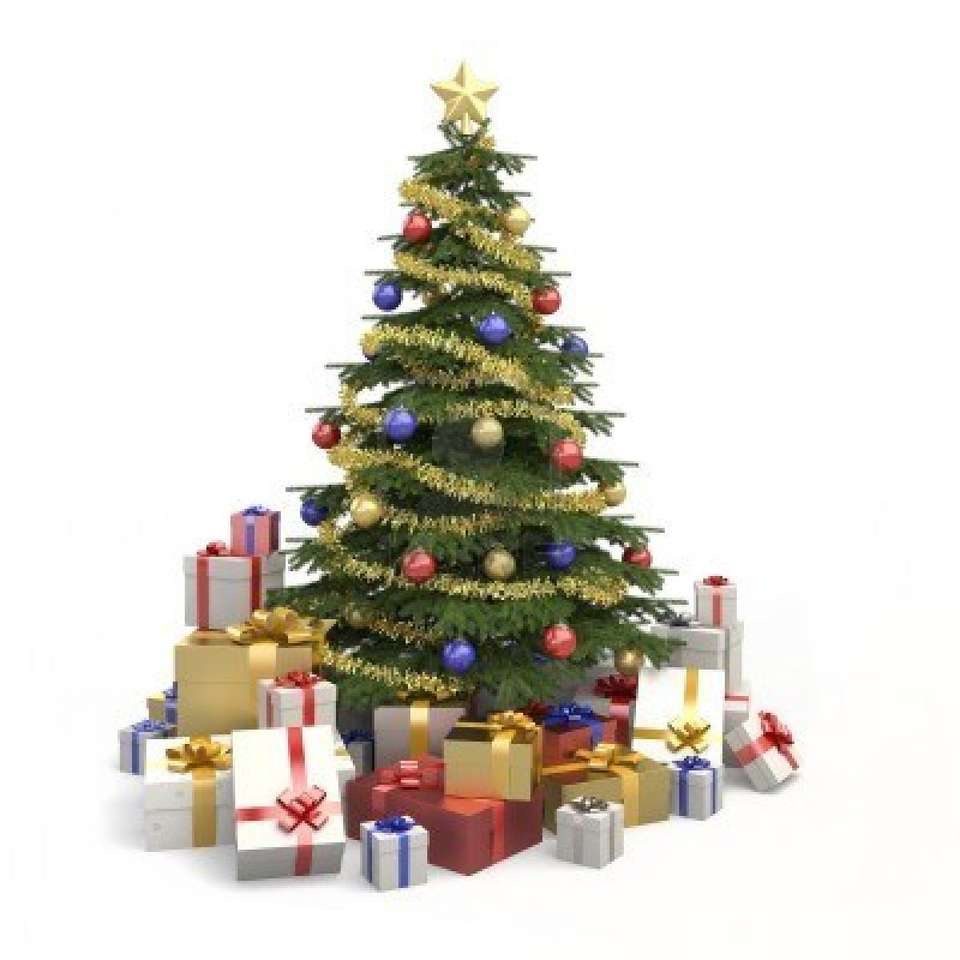 Christmas tree online puzzle