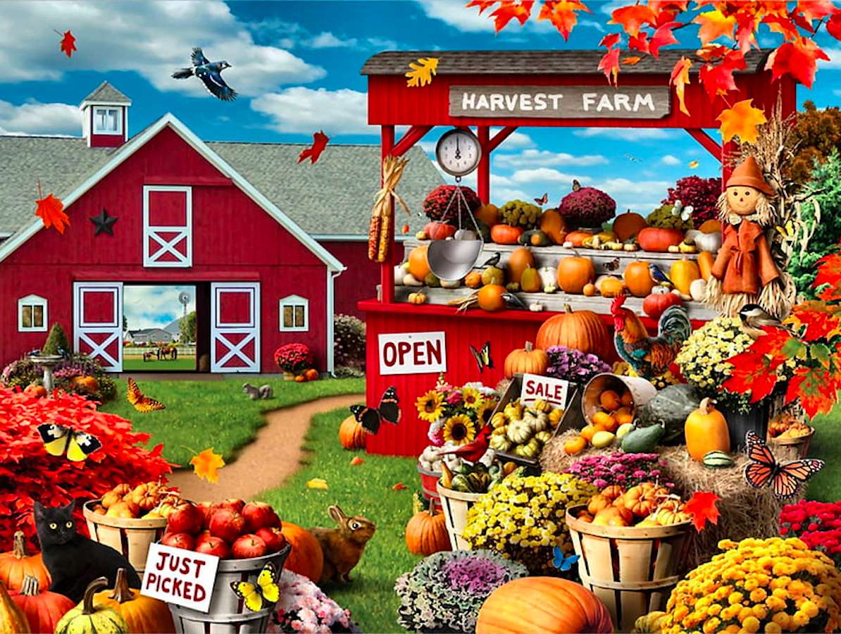 Incredibili colori dell'autunno puzzle online
