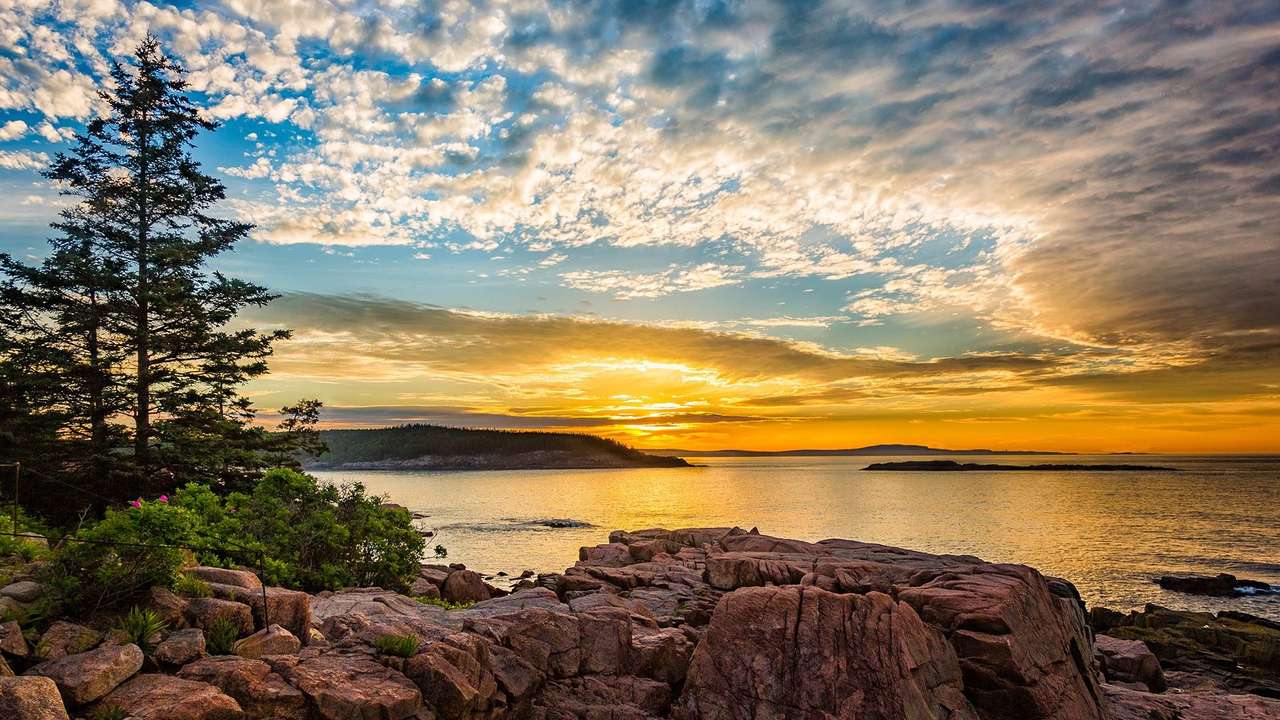 Dobrodružství národního parku Acadia skládačky online