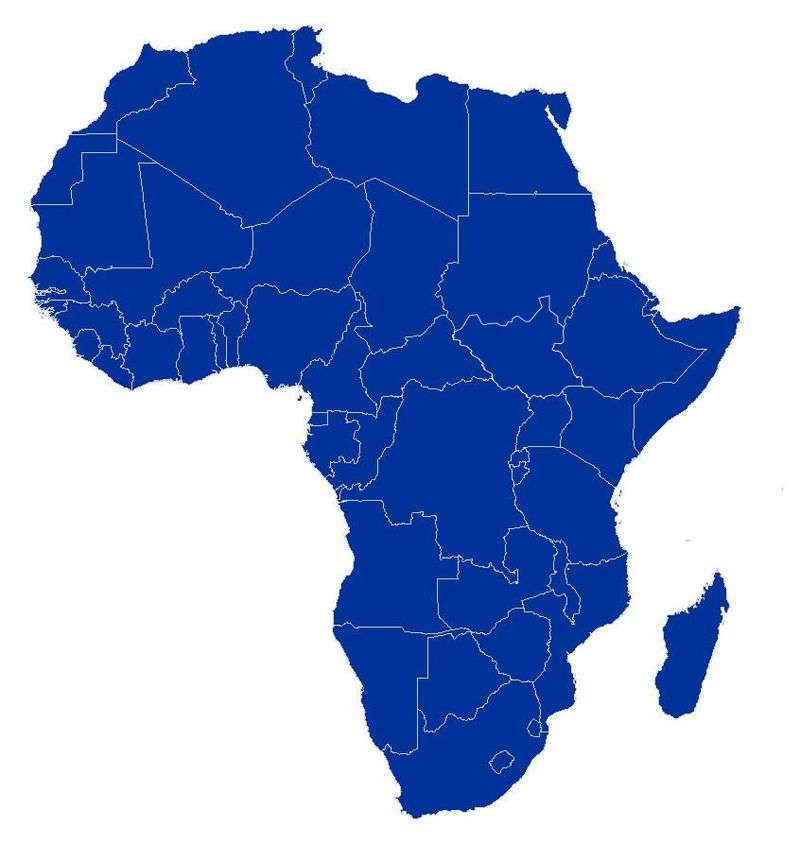 παζλ της Αφρικής παζλ online