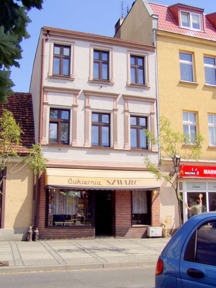 Cukrárna Szwarc ve Wrześni (založena v roce 1874, ) skládačky online