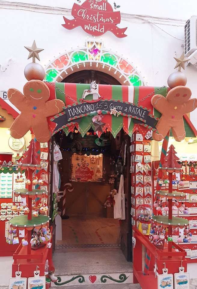 Рождественский магазин онлайн-пазл