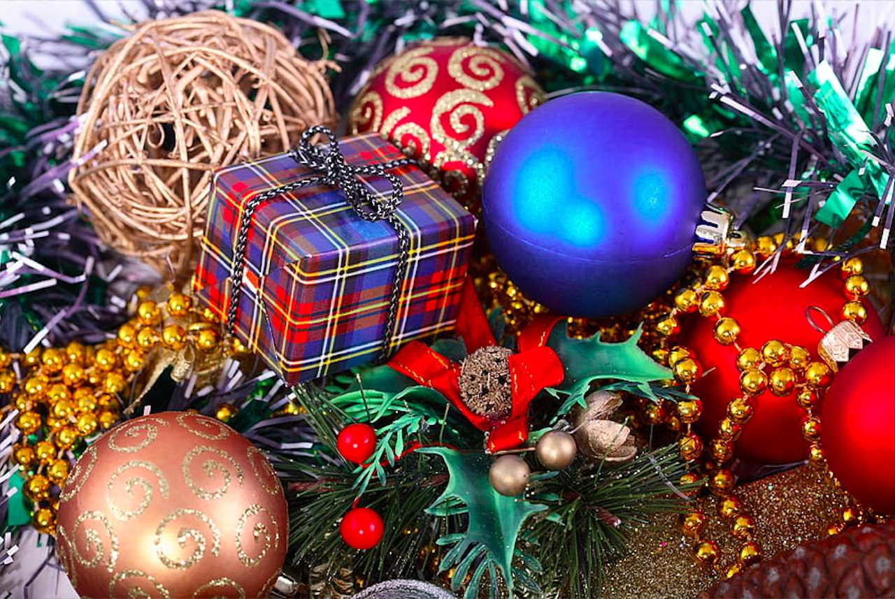 A karácsony varázslatos színei kirakós online