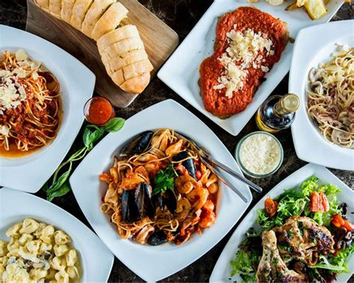 italské jídlo skládačky online