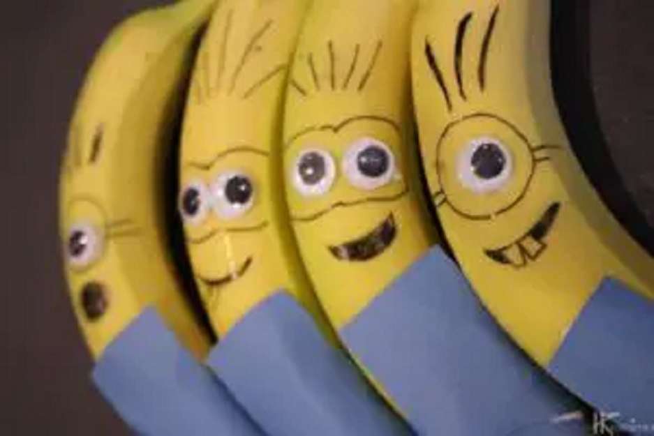 Minion bananen legpuzzel online