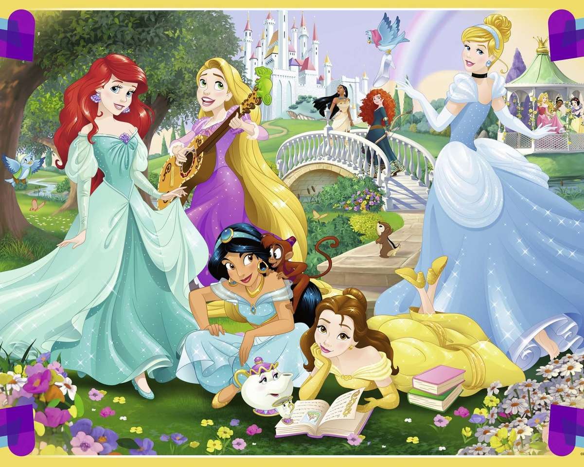 Prințesele Disney puzzle online