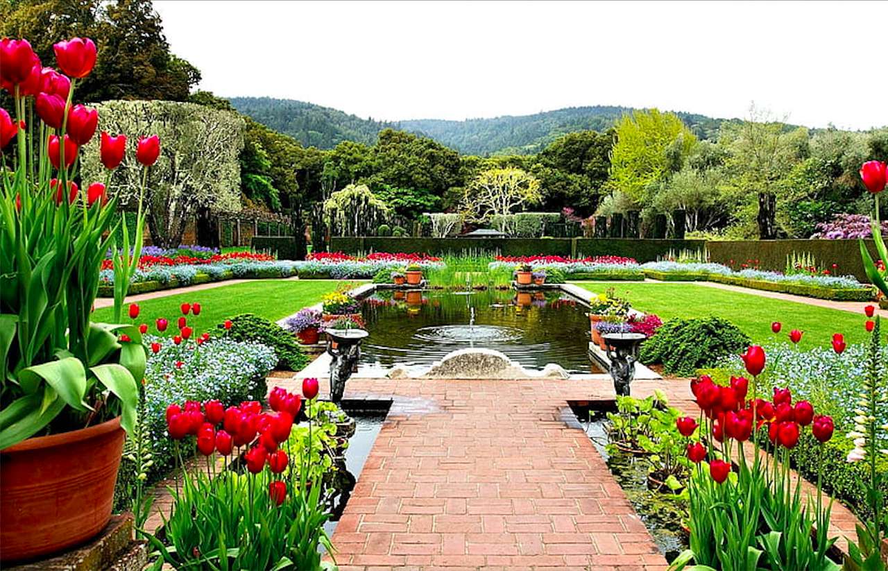 Jardin fabuleux, délices de beauté puzzle en ligne