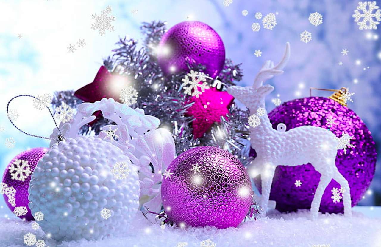 Vánoční ozdoby sladké jako cukroví :) skládačky online