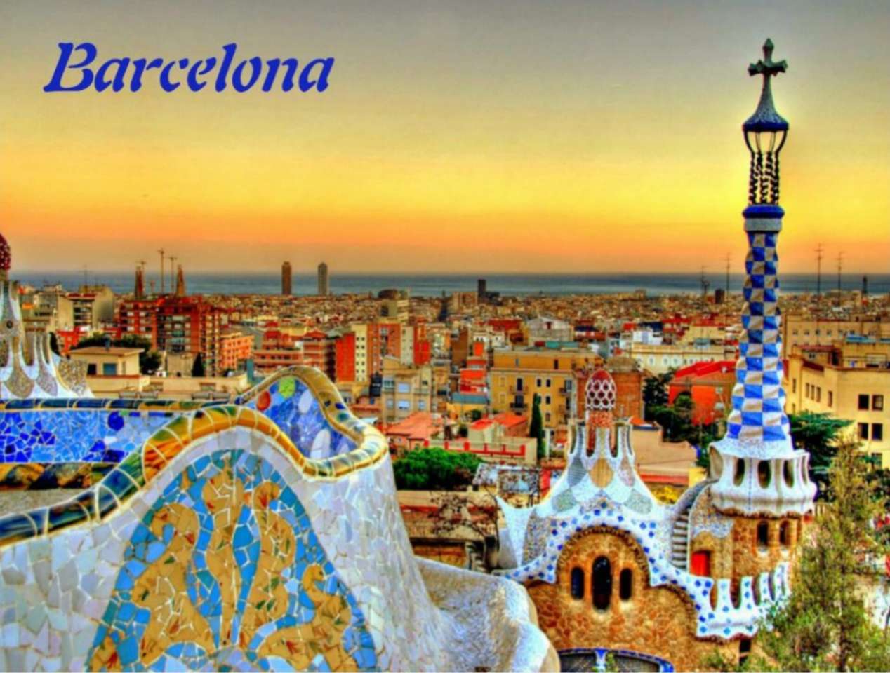 Barcelona online puzzle