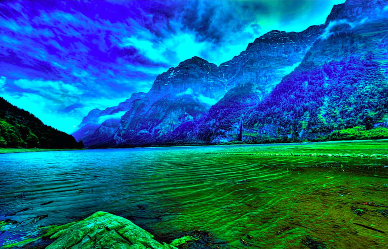 Mountain mist, what a sight jigsaw puzzle online