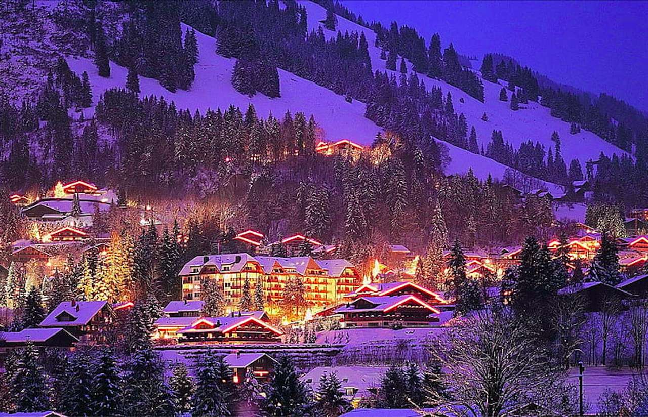 Gstaad - Navidad Suiza rompecabezas en línea
