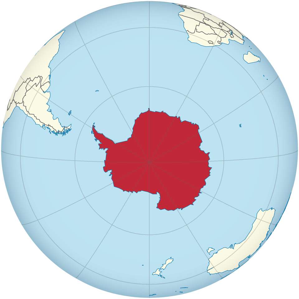 Antarctica map online puzzle