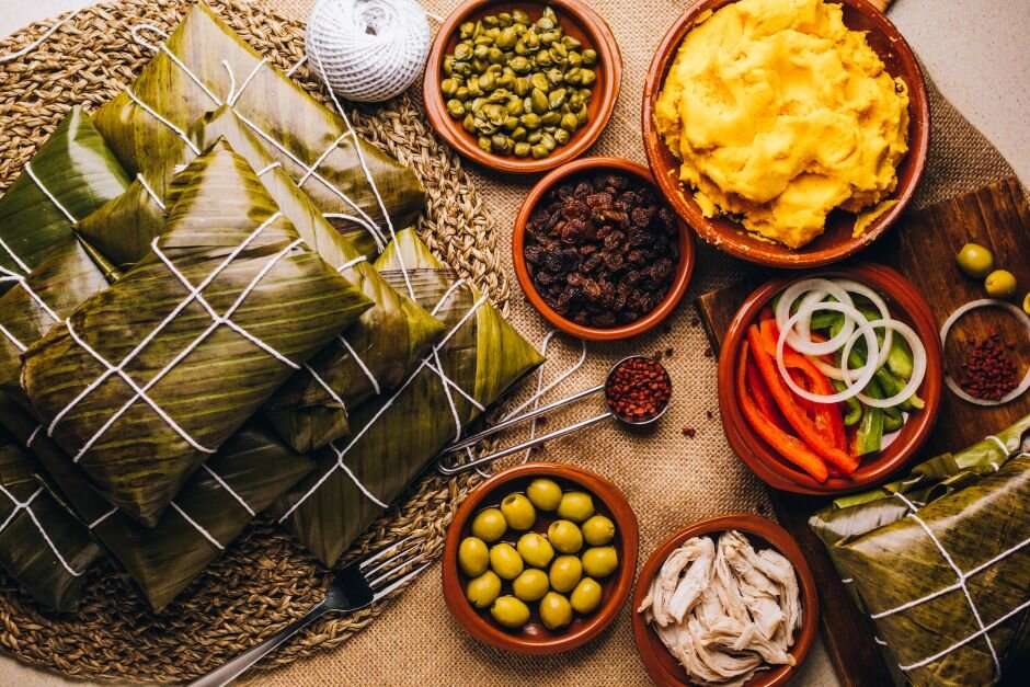 ベネズエラのハラカスの食材 ジグソーパズルオンライン