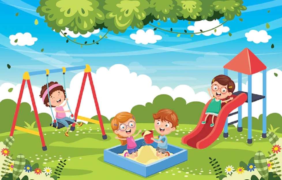 In the playground jigsaw puzzle online