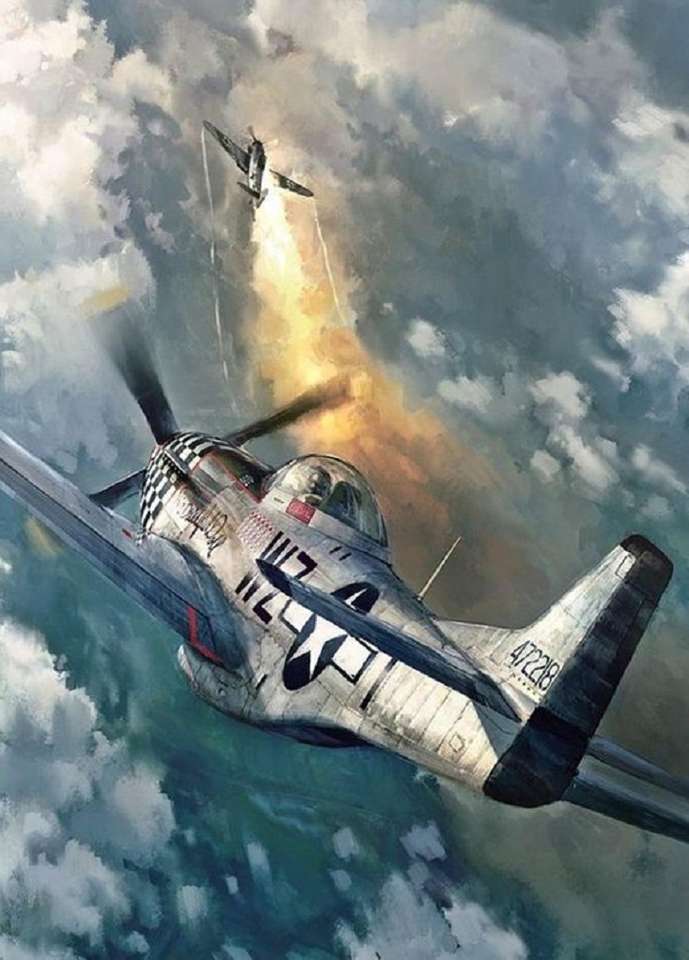 p-51 mustang puzzle online