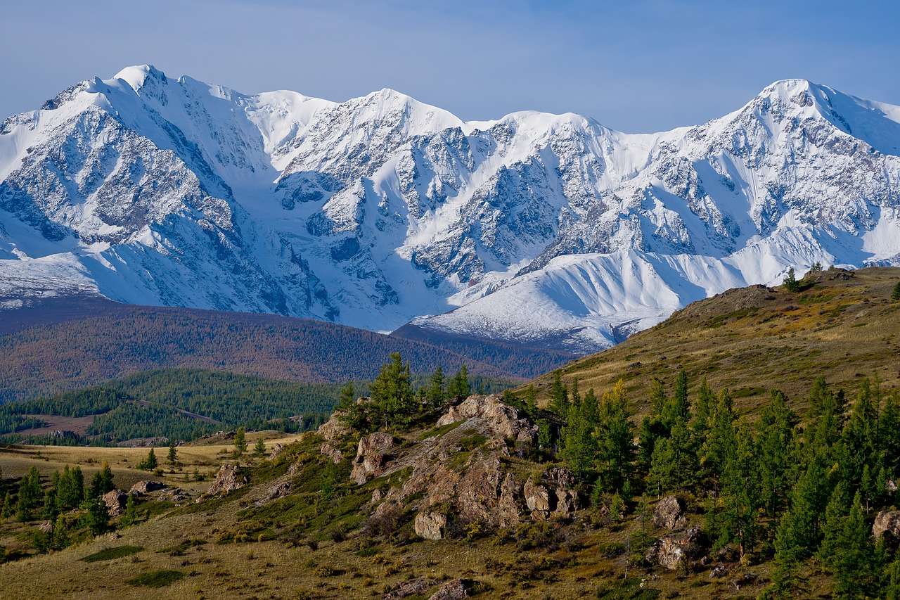 Montagnes de l'Altaï puzzle en ligne