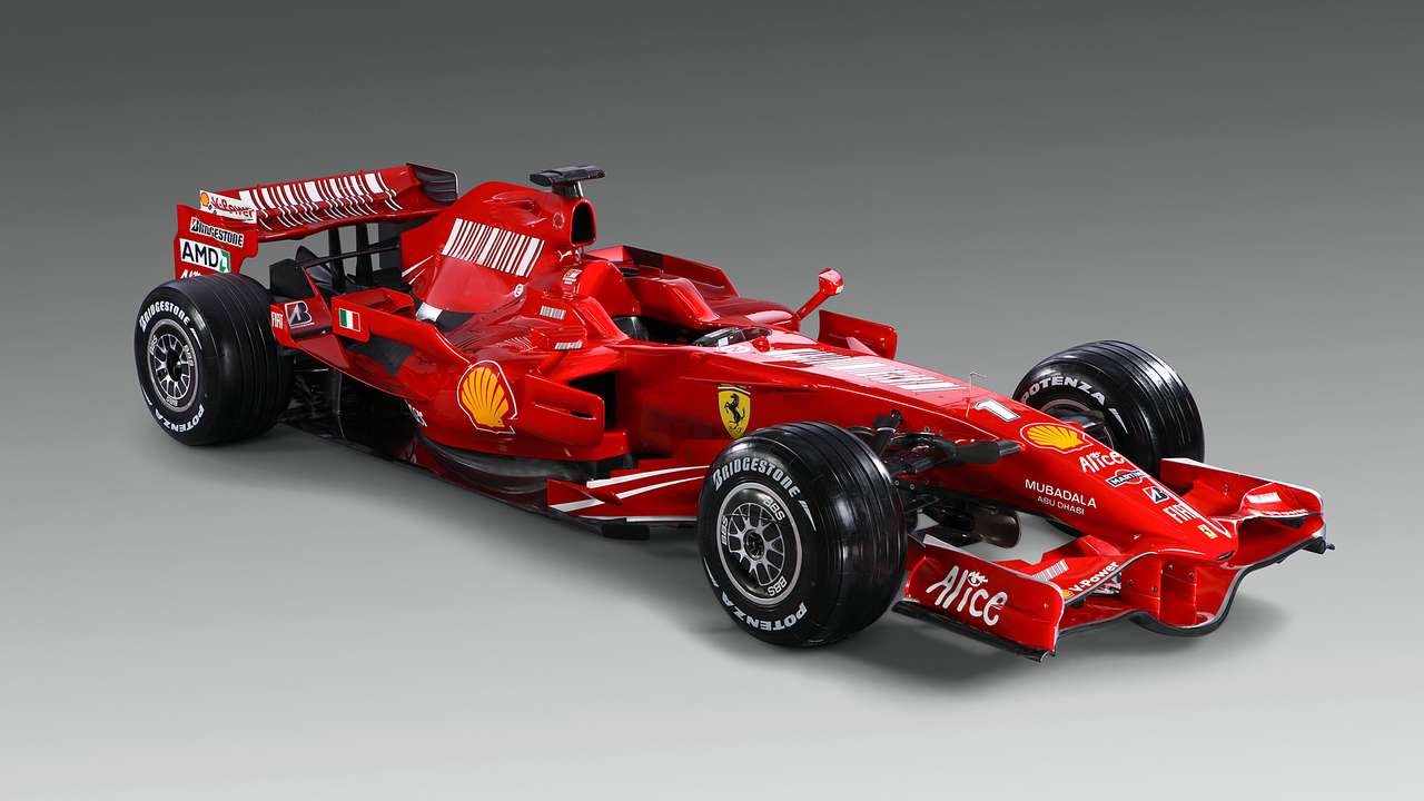 2008 Ferrari f2008 pussel på nätet