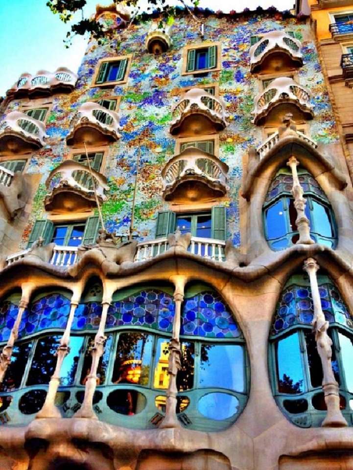 La Pedrera (Antonio Gaudi) Barcelona skládačky online
