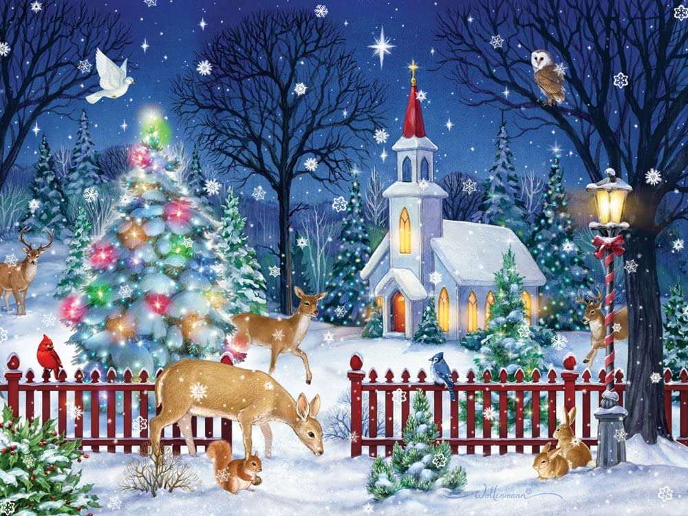 Karácsonyi kilátások kirakós online