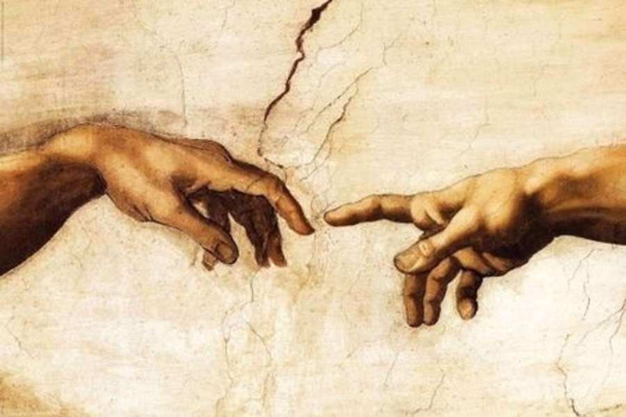 The creation of Adam jigsaw puzzle online