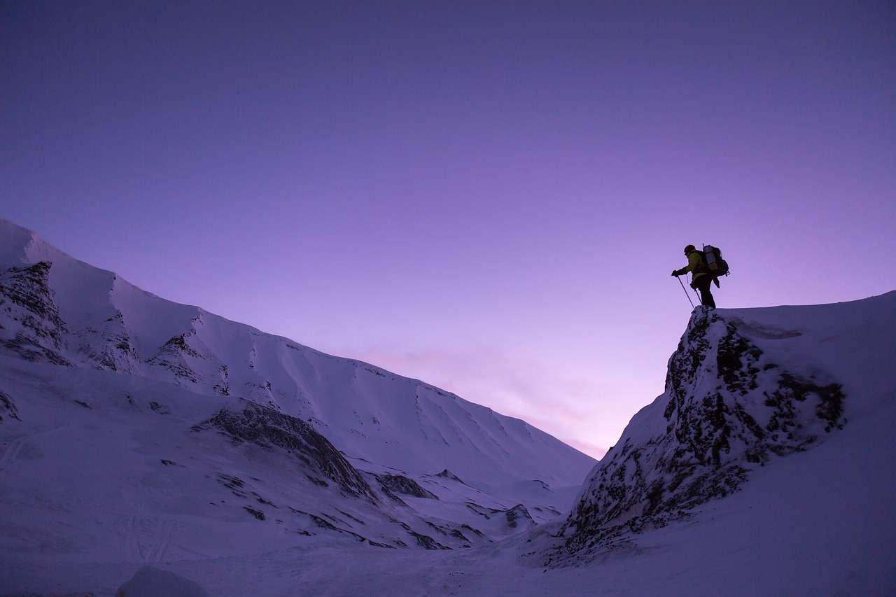 Alpinista Neve quebra-cabeças online